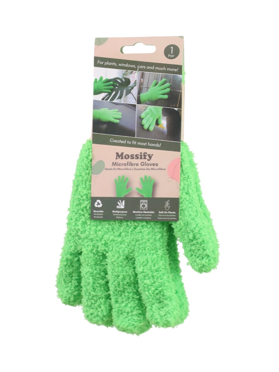 Microfibre Leaf Cleaning Gloves