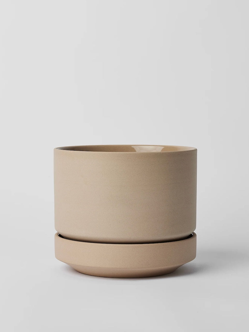 Round Two Ceramic Pot, Medium 7" (Multiple Colours)