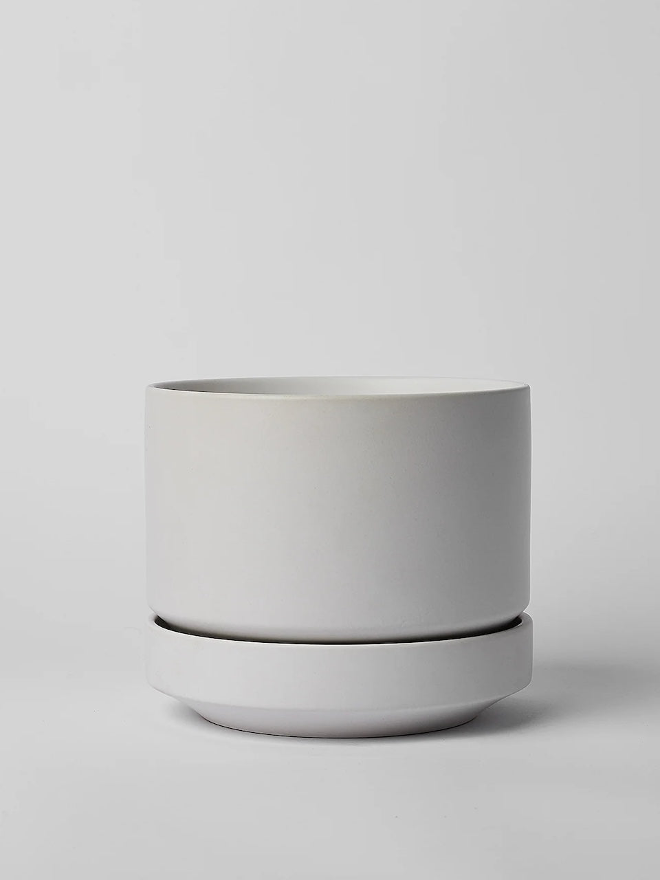 Round Two Ceramic Pot, Medium 7" (Multiple Colours)