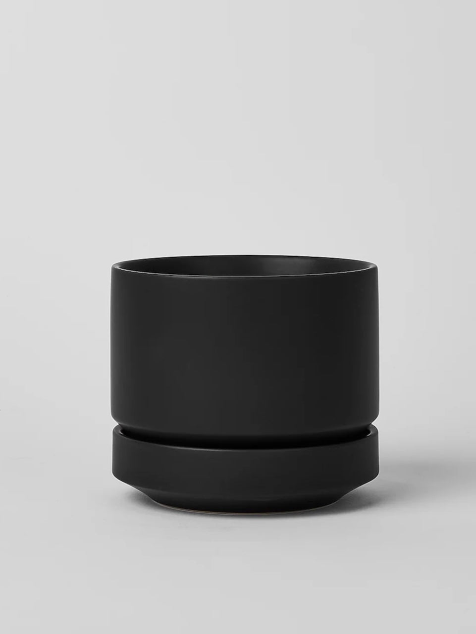 Round Two Ceramic Pot, Small 4" (Multiple Colours)