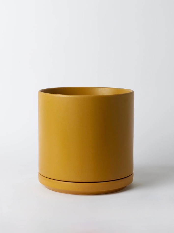 Tobago Ceramic Pot, XL 11" (Multiple Colours)