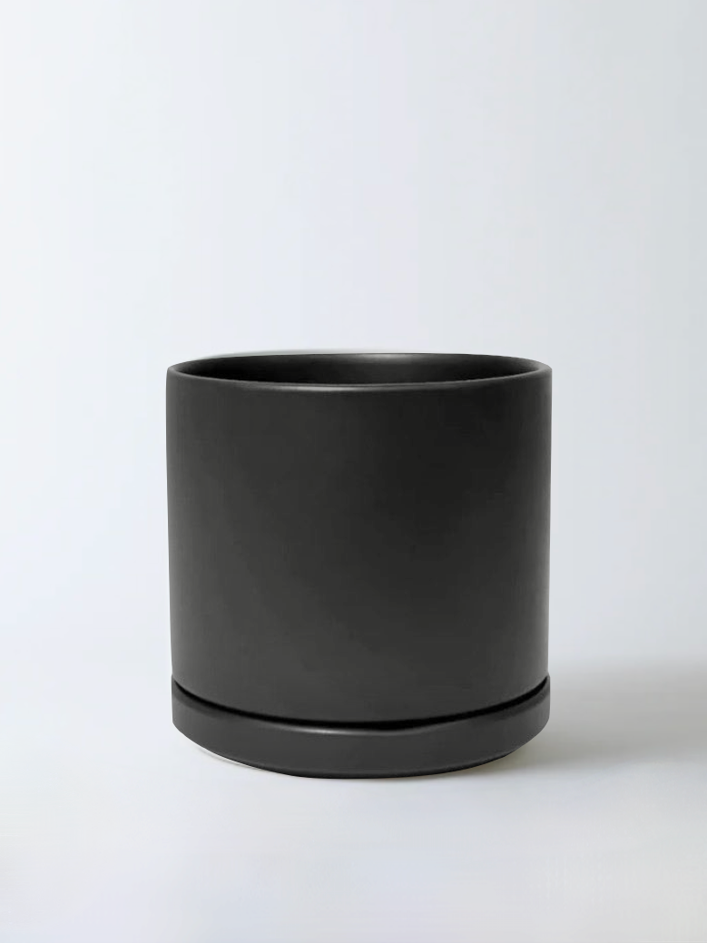 Tobago Ceramic Pot, XL 11" (Multiple Colours)