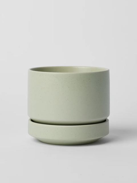 Round Two Ceramic Pot, Small 4" (Multiple Colours)