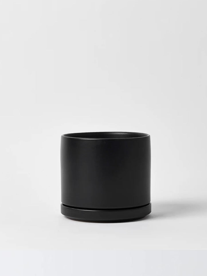Tobago Ceramic Pot, Medium 7" (Multiple Colours)