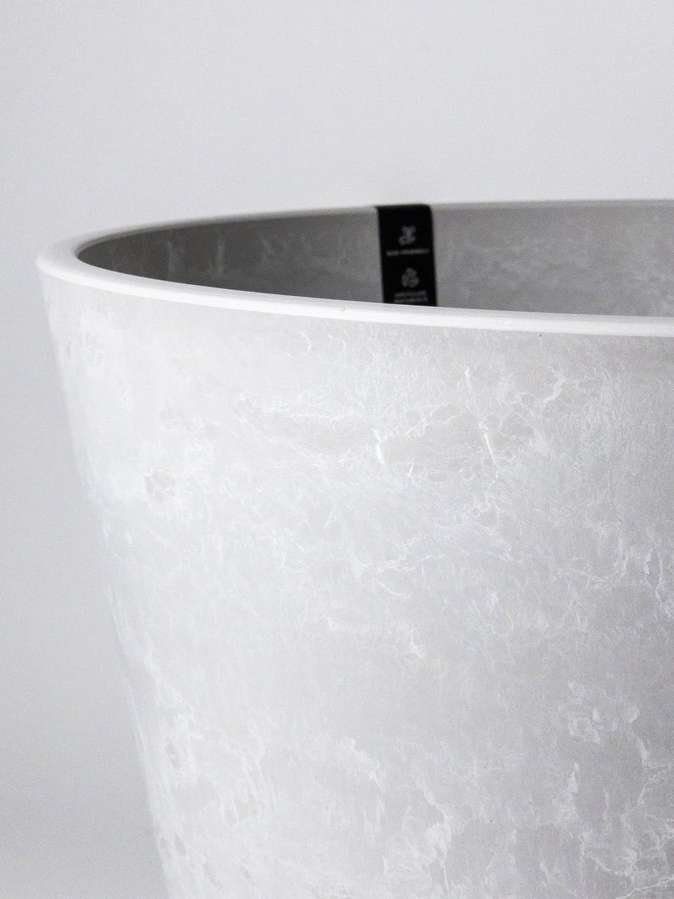 Kanso Recycled Tapered Pot, XL 11"