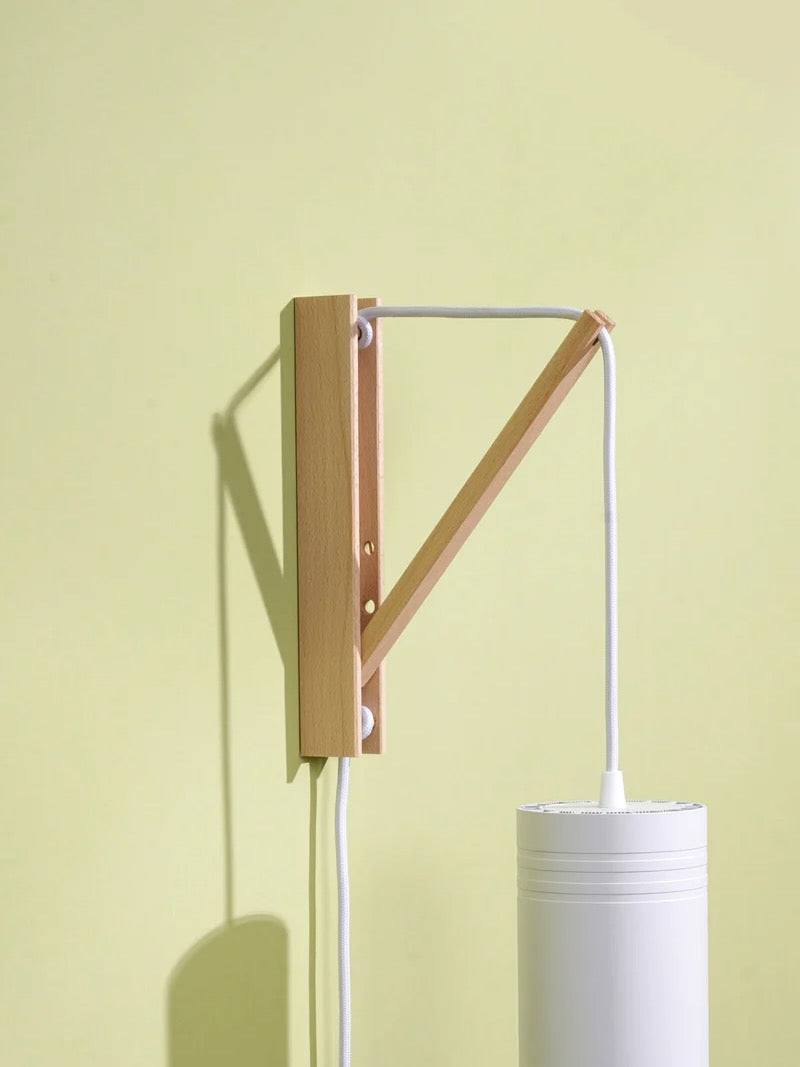 Soltech Adjustable Wooden Wall Mount for Aspect Light