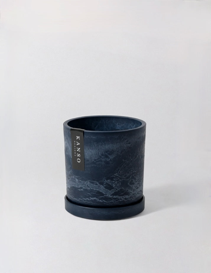 Kanso Recycled Pot, Small 4" (Multiple Colours)