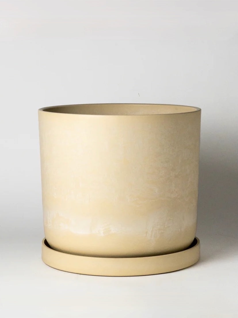 Kanso Recycled Pot, XL 12" (Multiple Colours)