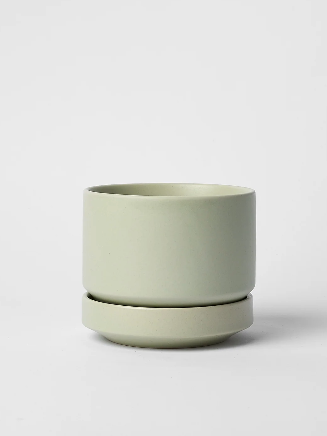 Round Two Ceramic Pot, Small 4" (Multiple Colours)