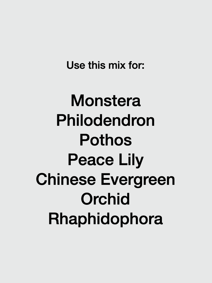 Aroid Soil Mix